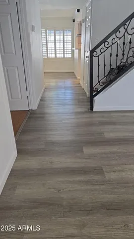 a view of an entryway