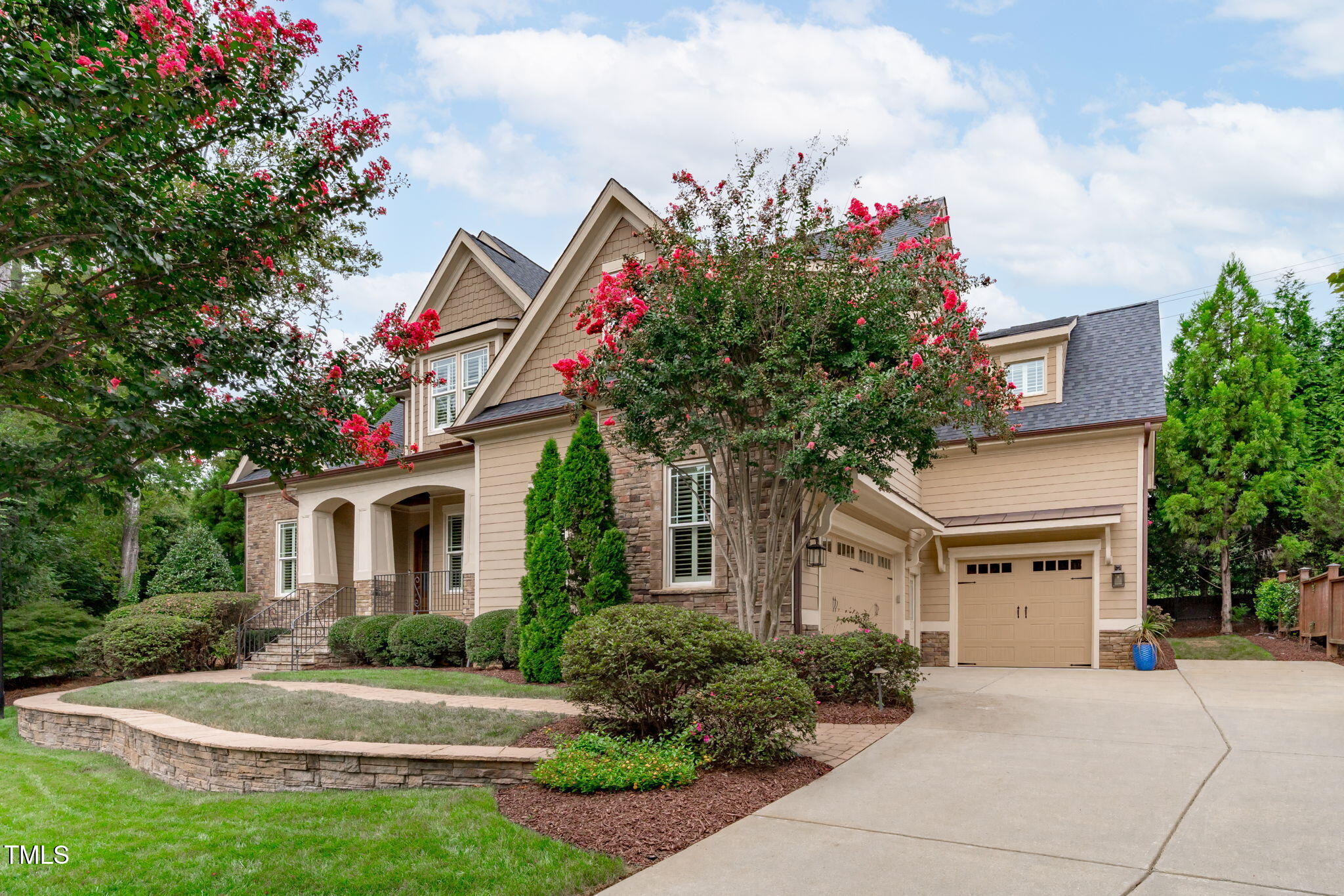 2612 Shadow Hills Court Raleigh, NC 27612 - Photo 3 of 63 a front view of a house with yard