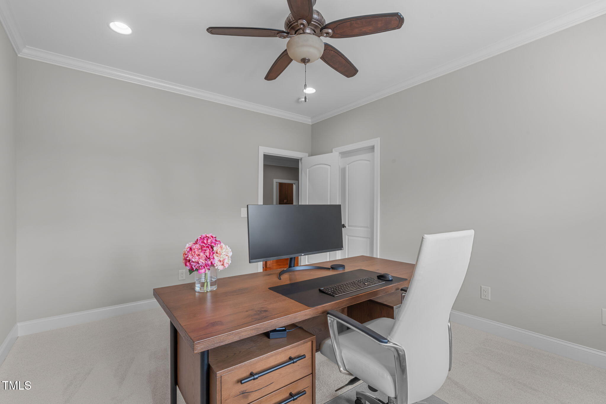 2612 Shadow Hills Court Raleigh, NC 27612 - Photo 47 of 63 a view of a dining room with furniture