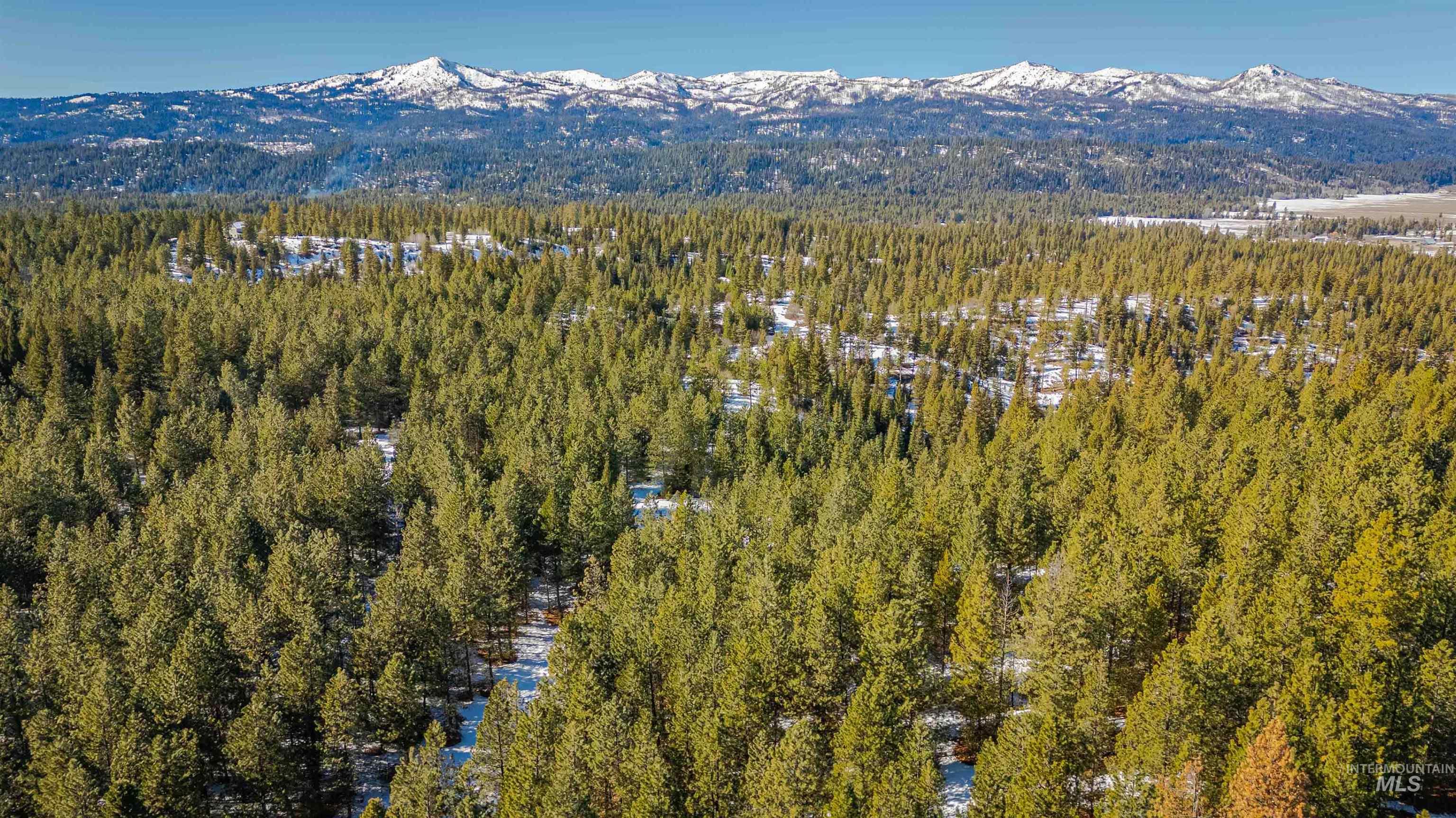 Tbd Skunk Creek Road Cascade, ID 83611 - Photo 34 of 36 Aerial view of mountains