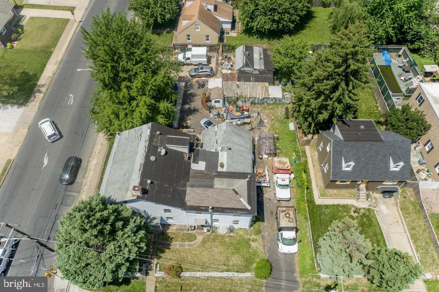 8000 Algon Avenue Philadelphia, PA 19152 - Photo 15 of 15 Aerial view of a residential neighborhood.