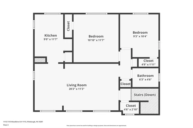 $315,500 | 1113-1115 Woodbine Street, Pittsburgh, PA 15201