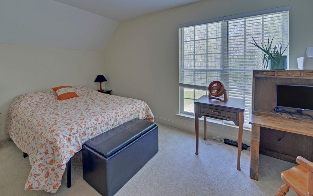 202 Dove Lane Morganton, GA 30560 - Photo 19 of 99 a bedroom with a bed and a desk