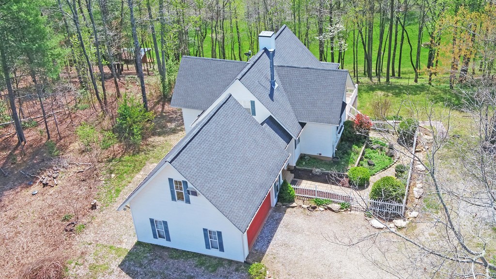 202 Dove Lane Morganton, GA 30560 - Photo 21 of 99 an aerial view of a house with a yard