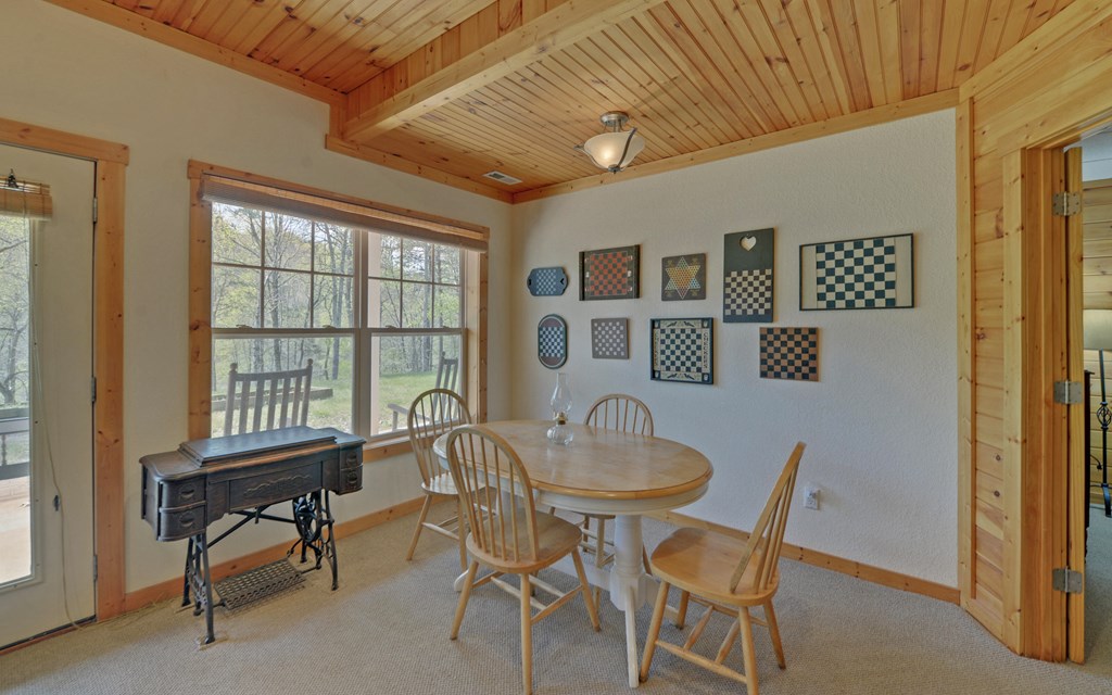 202 Dove Lane Morganton, GA 30560 - Photo 41 of 99 a dining room with furniture and window