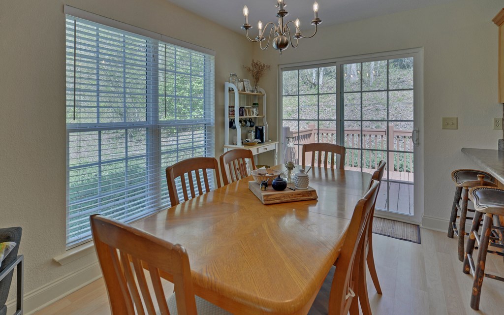 202 Dove Lane Morganton, GA 30560 - Photo 9 of 99 a view of a dining room with furniture window and outside view