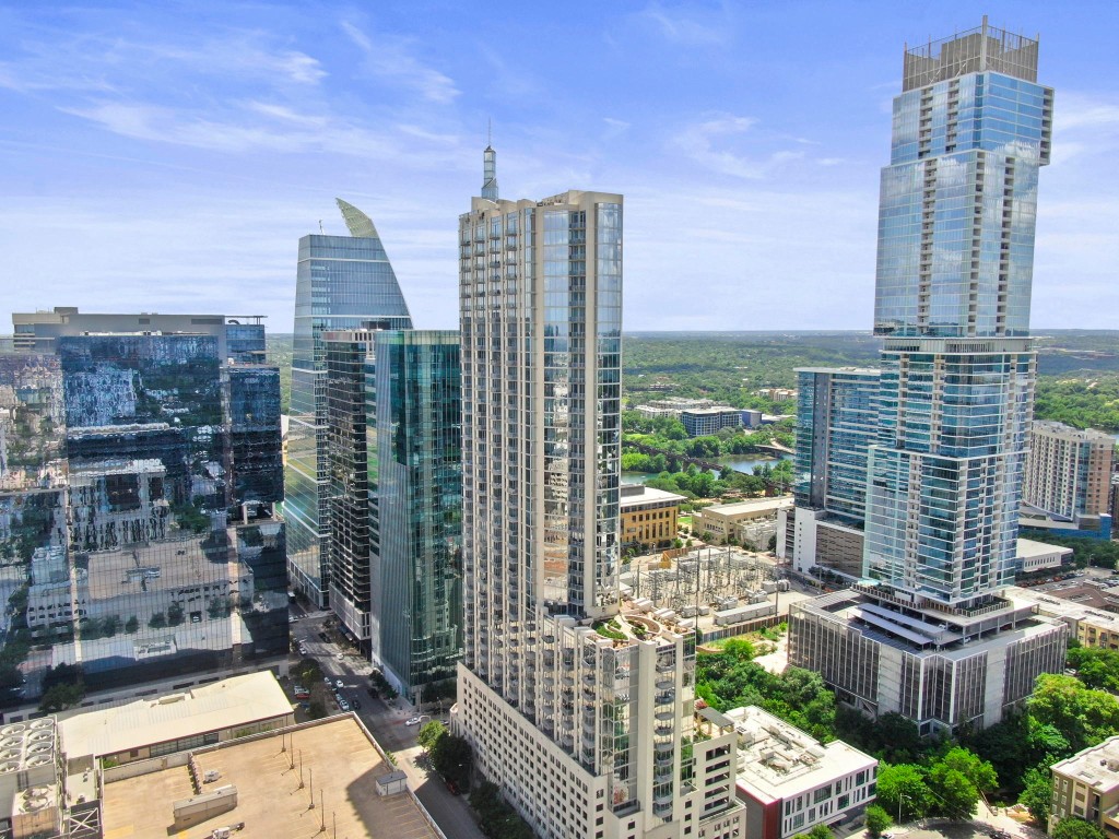 360 Nueces Street, Unit 911 Austin, TX 78701 - Photo 2 of 31 a view of city with tall buildings