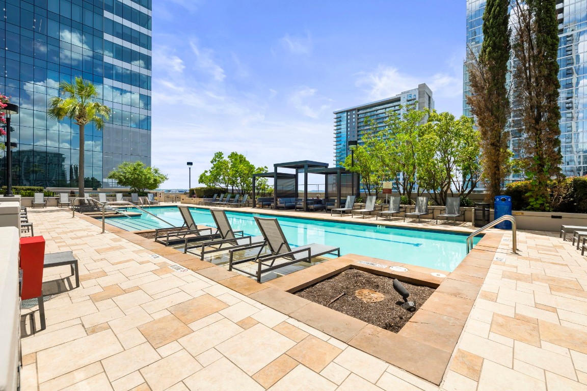 360 Nueces Street, Unit 911 Austin, TX 78701 - Photo 23 of 31 a view of swimming pool with chairs