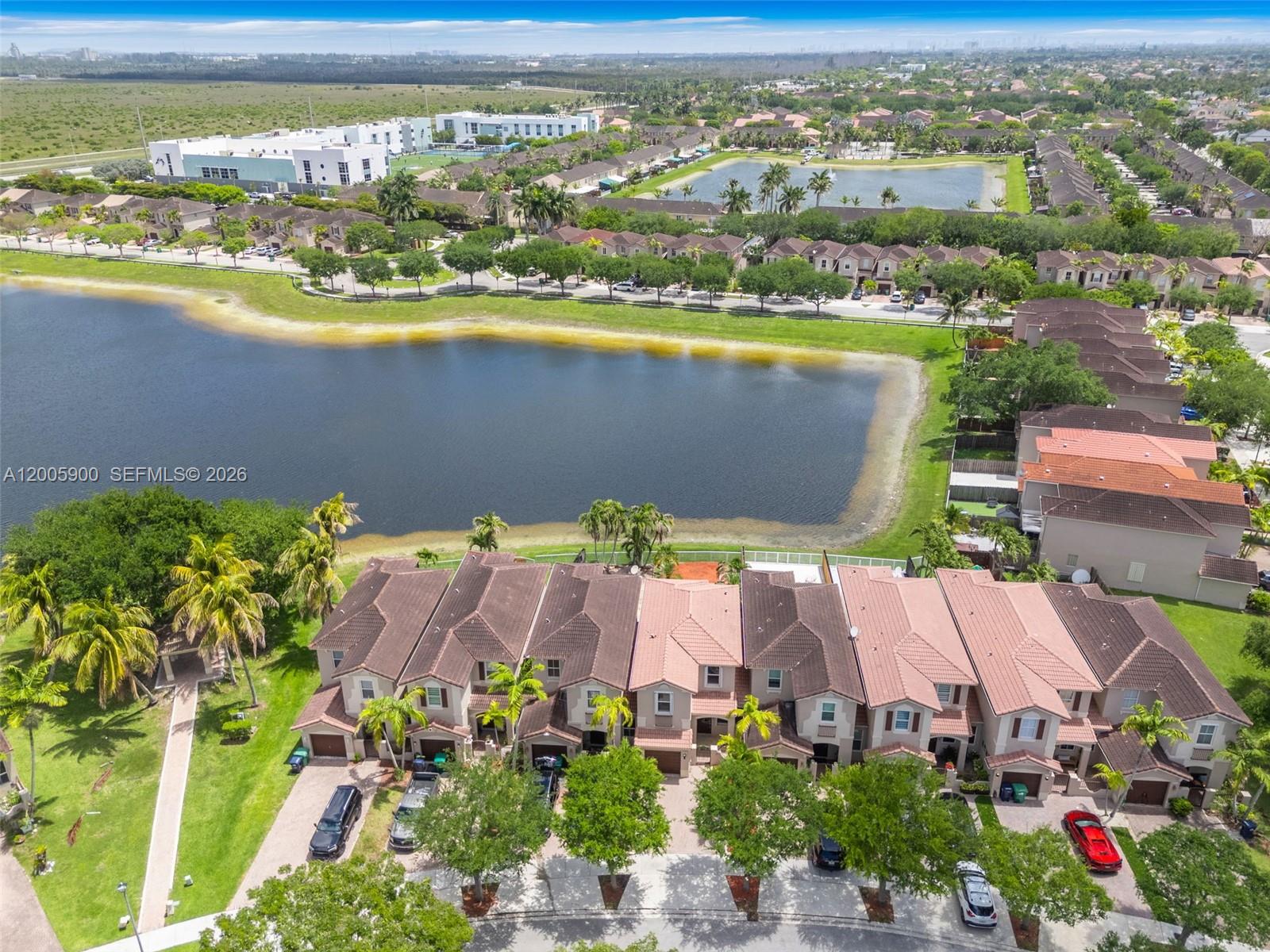945 Southwest 154th Court Miami, FL 33194 - Photo 36 of 49 an aerial view of residential building with outdoor space