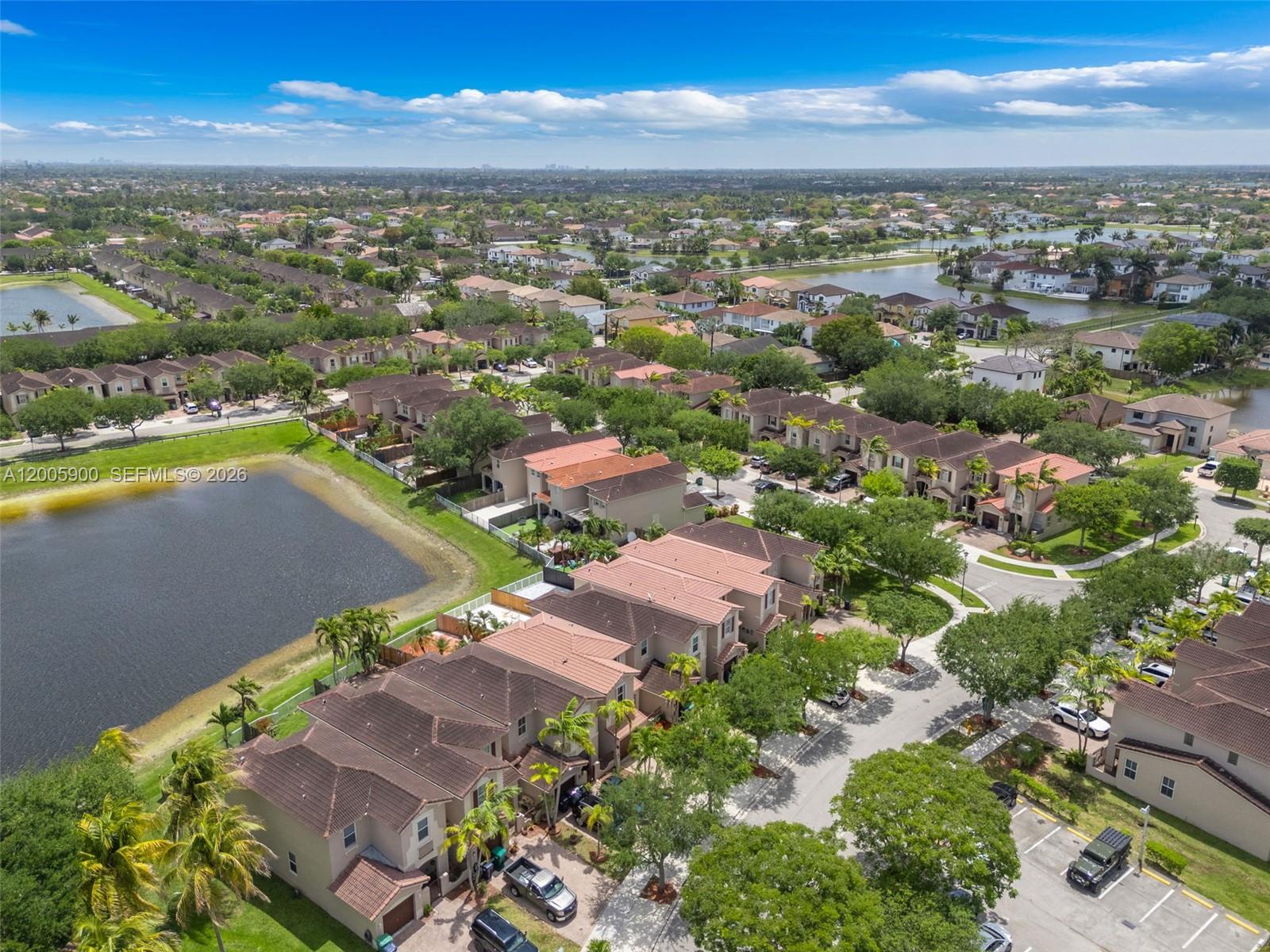 945 Southwest 154th Court Miami, FL 33194 - Photo 38 of 49 an aerial view of residential houses with outdoor space