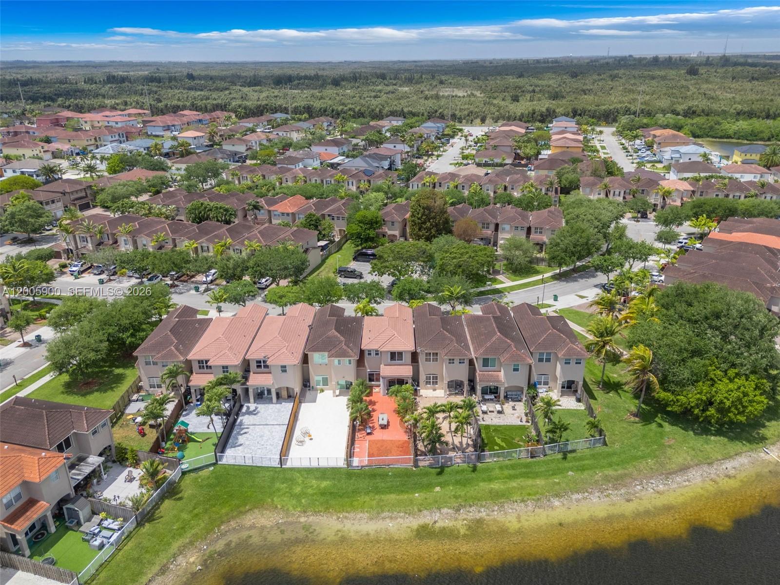 945 Southwest 154th Court Miami, FL 33194 - Photo 42 of 49 an aerial view of multiple house