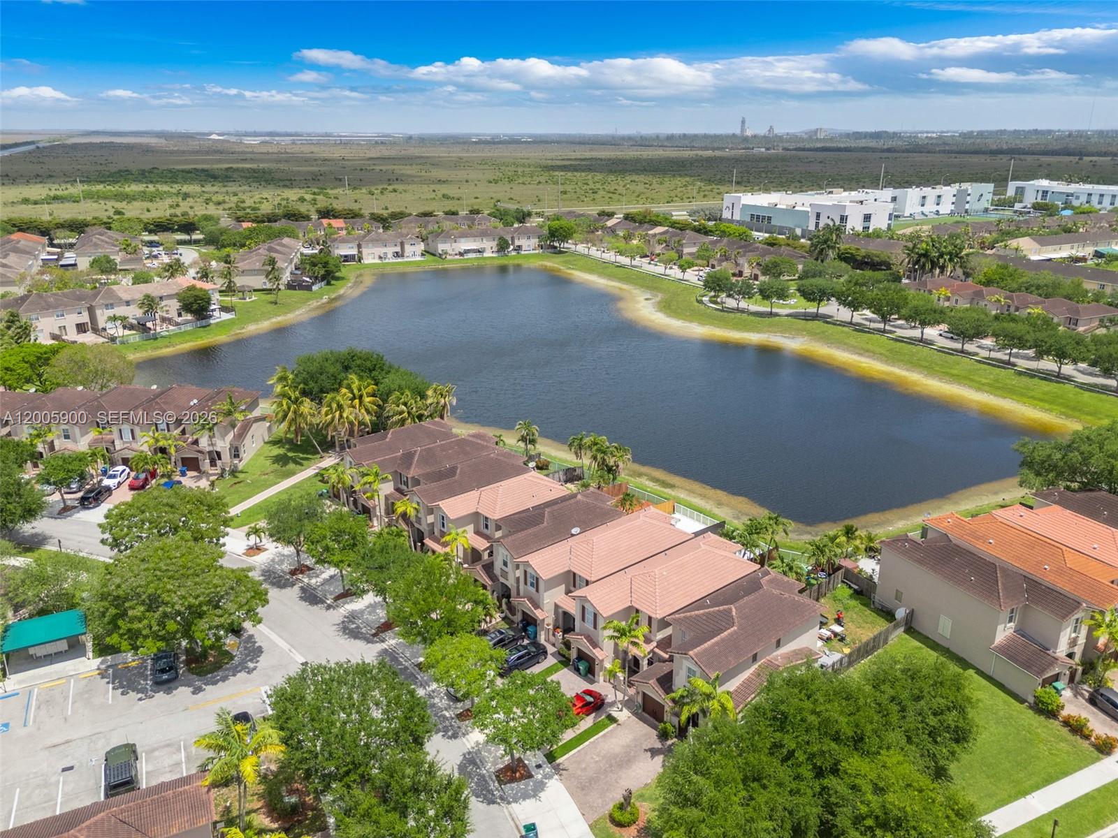 945 Southwest 154th Court Miami, FL 33194 - Photo 46 of 49 an aerial view of ocean residential house with outdoor space