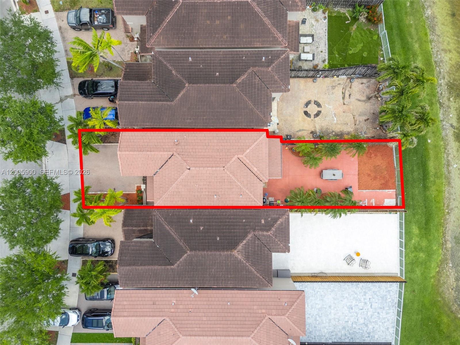 945 Southwest 154th Court Miami, FL 33194 - Photo 47 of 49 an aerial view of a house with a yard