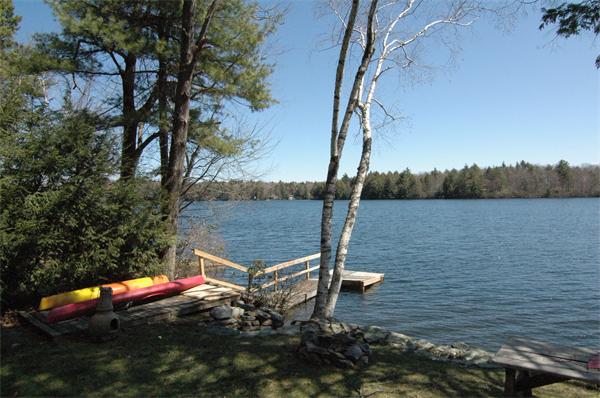 52 Spa Road Phillipston, MA 01331 - Photo 8 of 22 a view of a lake with a yard