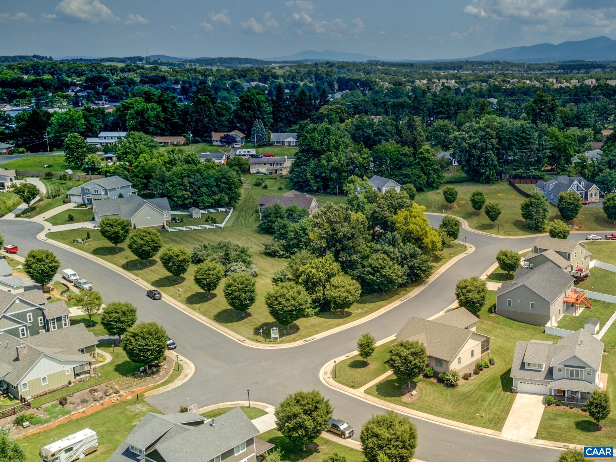 2509 Belvue Road Waynesboro, VA 22980 - Photo 4 of 17 an aerial view of a house with a yard