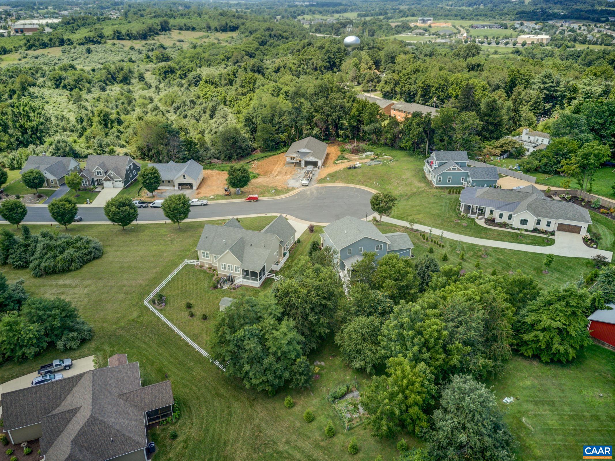 2509 Belvue Road Waynesboro, VA 22980 - Photo 5 of 17 an aerial view of a house with a yard