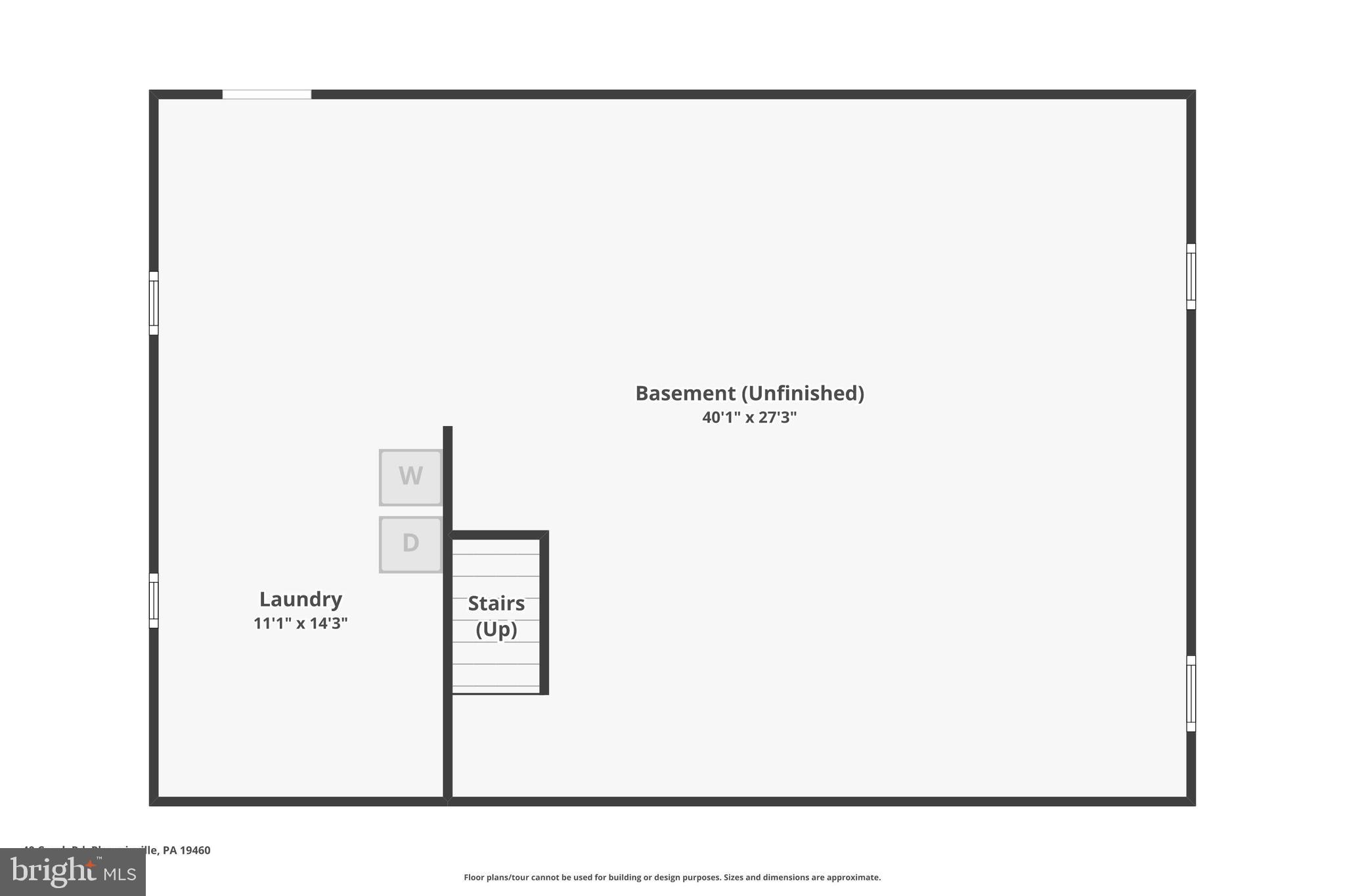 40 Creek Road Phoenixville, PA 19460 - Photo 58 of 59 Lower level floor plan