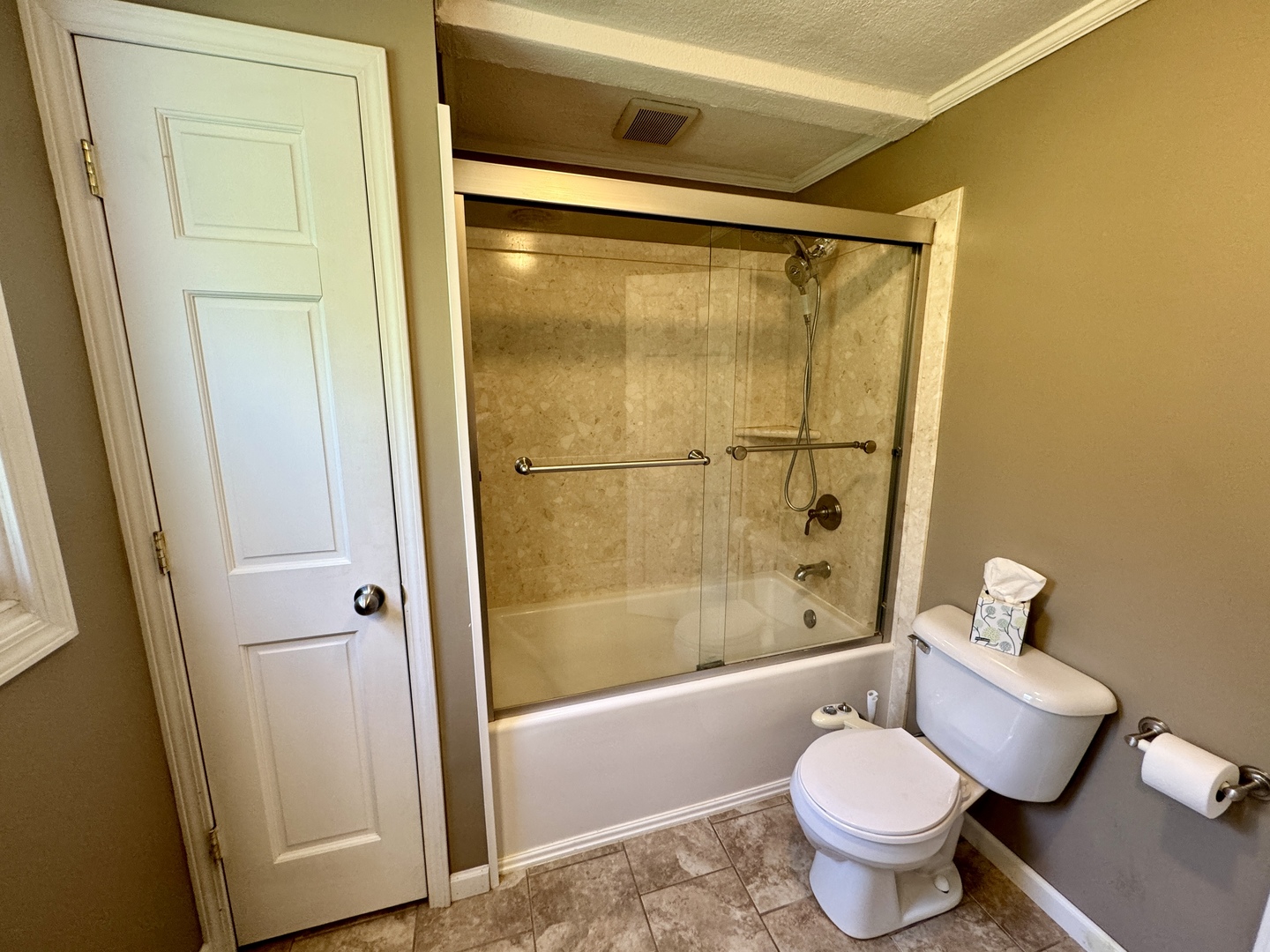 102 Cottage Avenue La Moille, IL 61330 - Photo 18 of 29 a bathroom with a shower and a toilet