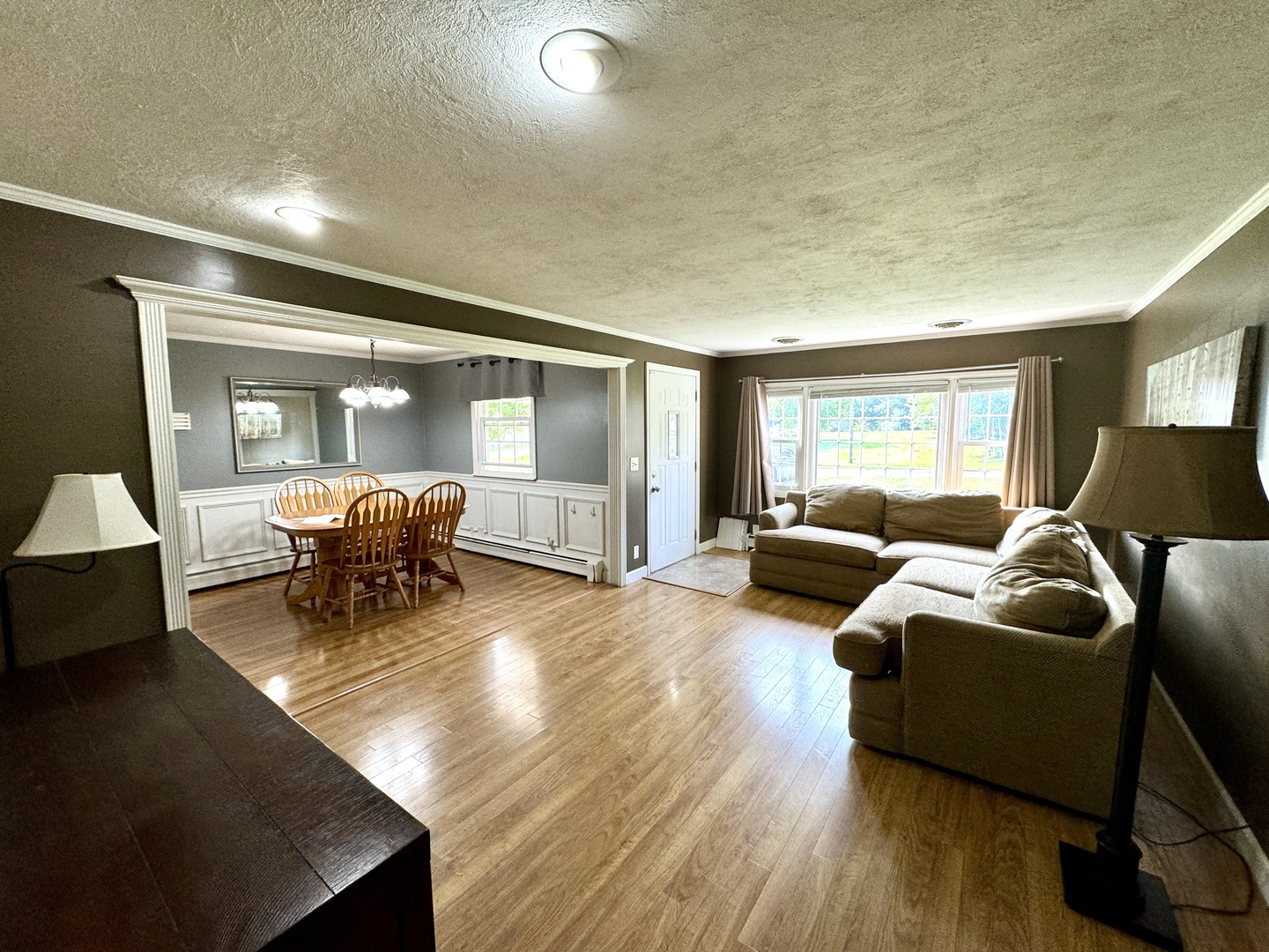 102 Cottage Avenue La Moille, IL 61330 - Photo 6 of 29 a living room with furniture and a large window