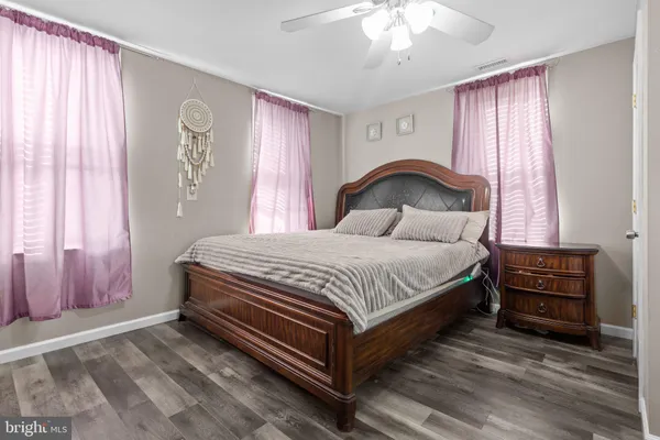 a view of a deck with a yard