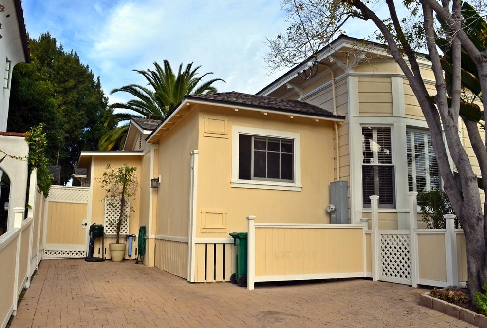 1219 Laguna Street Santa Barbara, CA 93101 - Photo 9 of 25 a front view of a house with a garage