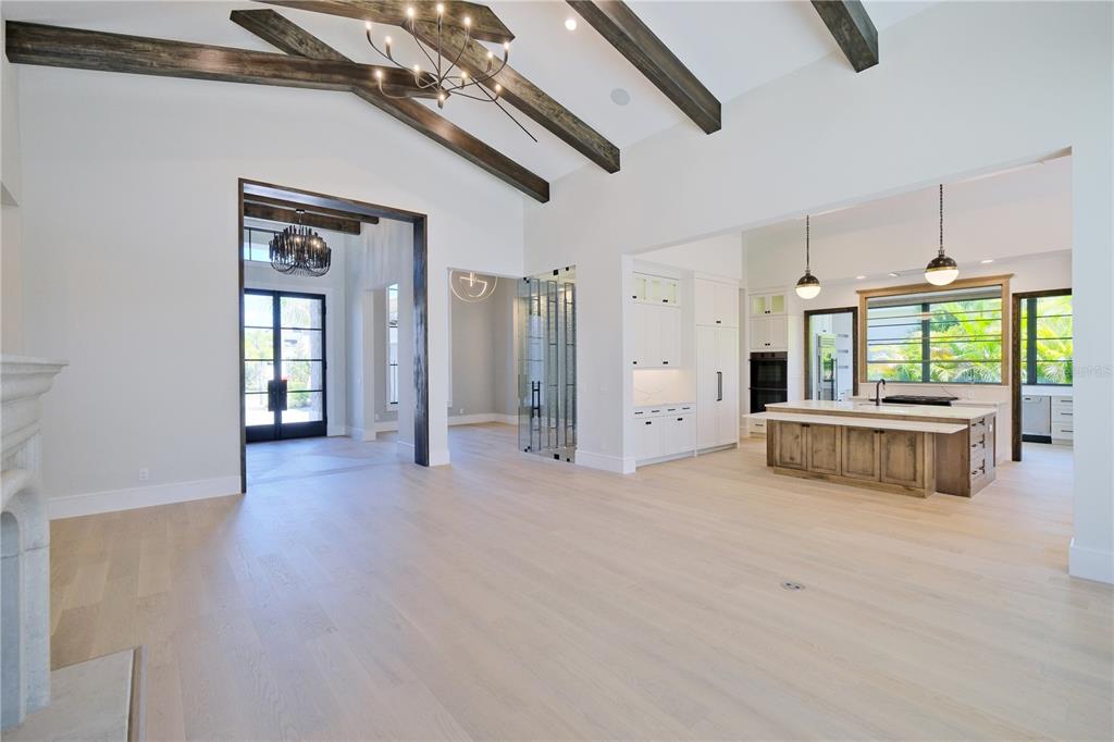 14758 Como Circle Lakewood Ranch, FL 34202 - Photo 14 of 85 a view of an empty room with a window and fireplace