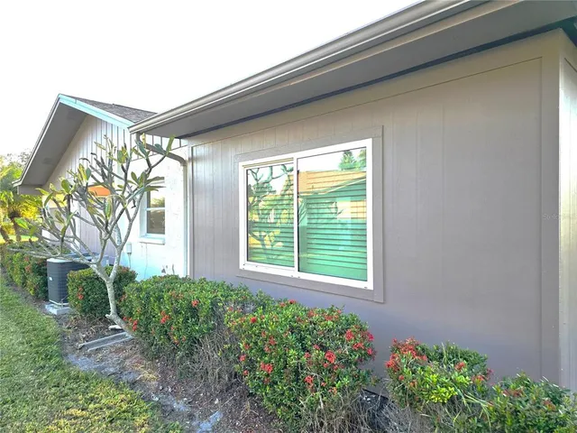 a house with a outdoor space