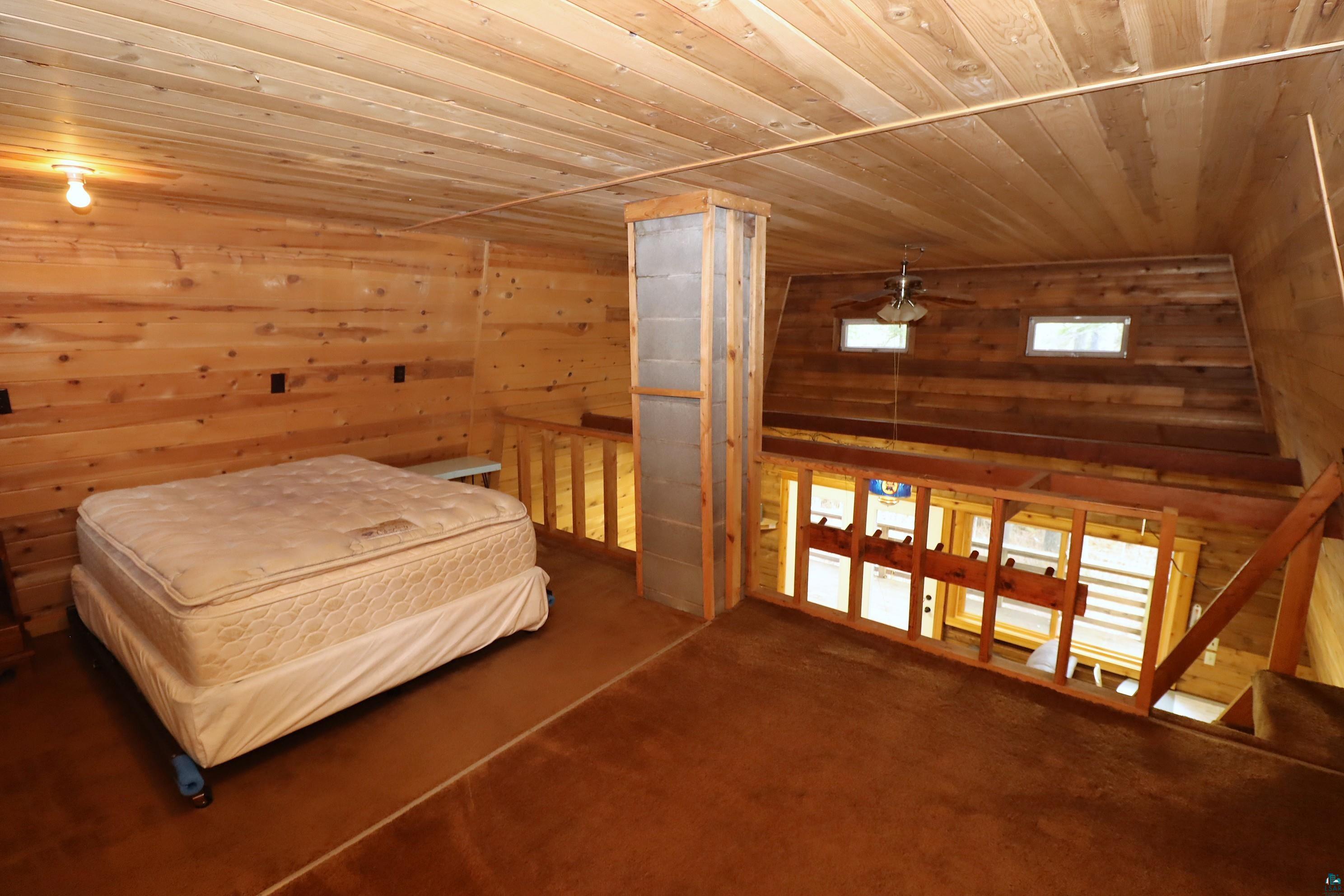 14615 Cranberry River Road Herbster, WI 54844 - Photo 27 of 47 Loft Bedroom