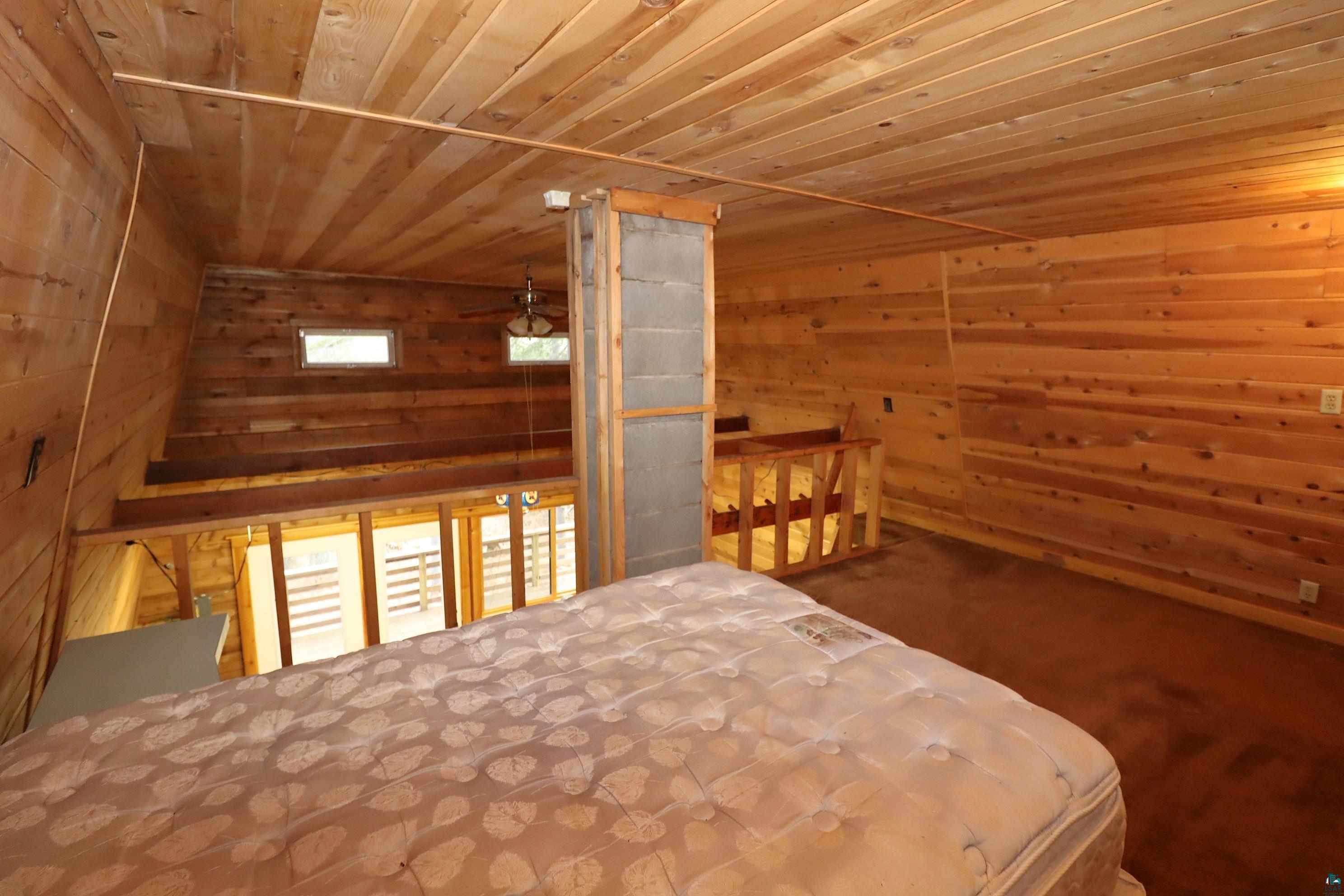 14615 Cranberry River Road Herbster, WI 54844 - Photo 28 of 47 Loft Bedroom