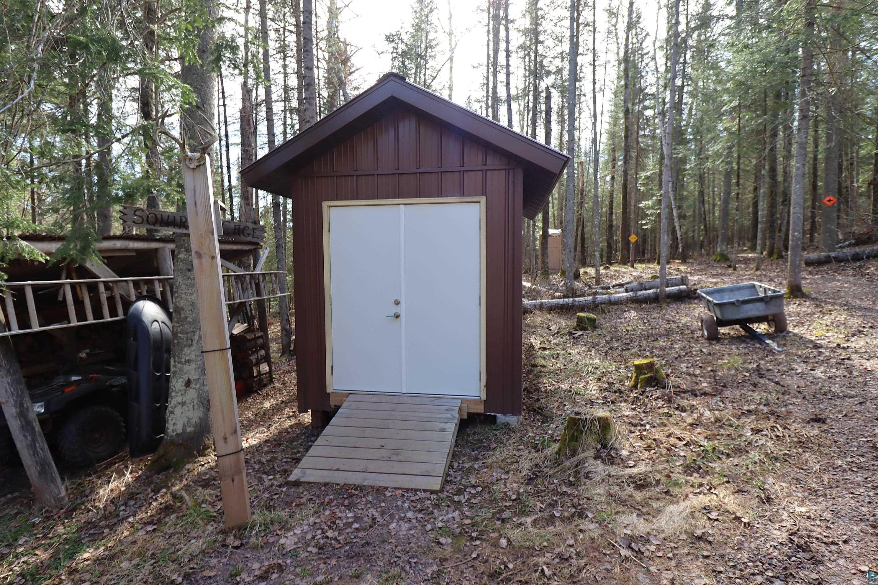 14615 Cranberry River Road Herbster, WI 54844 - Photo 36 of 47 Storage Shed