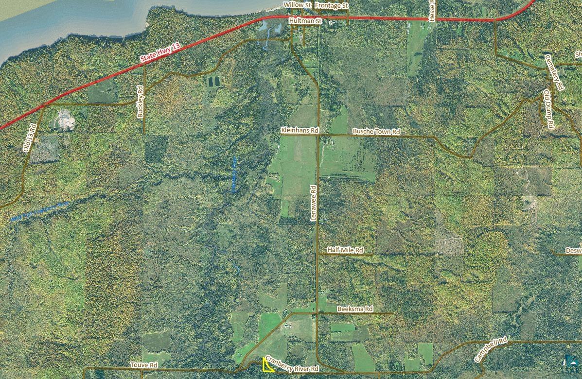 14615 Cranberry River Road Herbster, WI 54844 - Photo 47 of 47 Aerial Map Far View