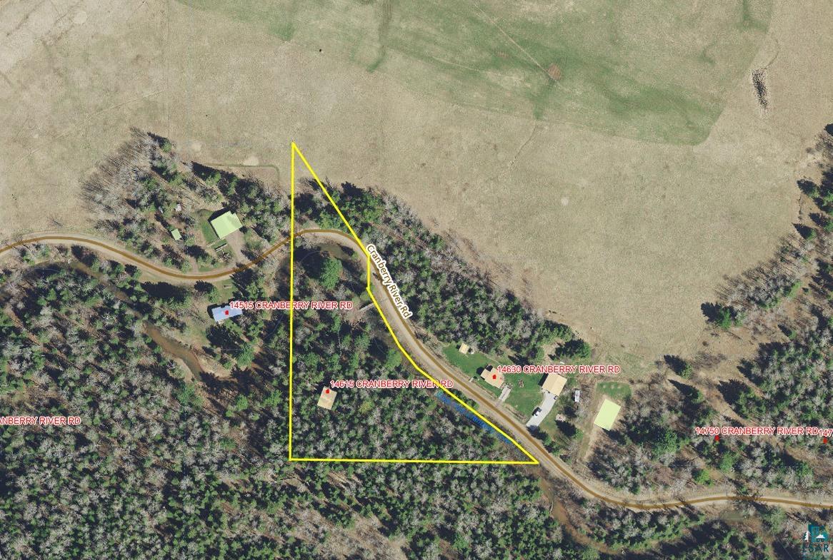 14615 Cranberry River Road Herbster, WI 54844 - Photo 7 of 47 Aerial Map