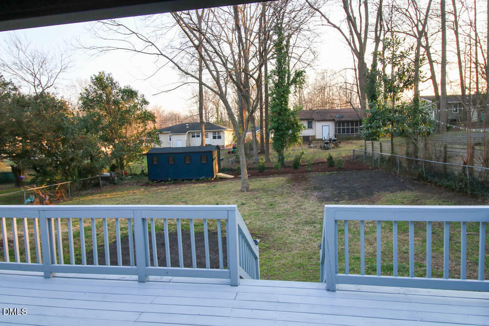 2406 Boswell Road Raleigh, NC 27610 - Photo 11 of 26 view-of-back-yard-from-deck