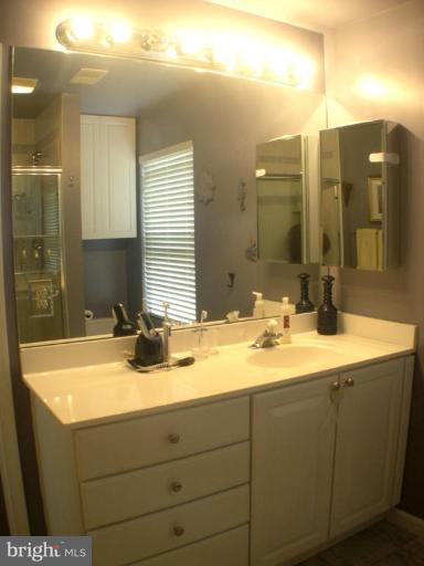 3202 Atlee Ridge Road New Windsor, MD 21776 - Photo 7 of 19 a bathroom with a sink double vanity and mirror