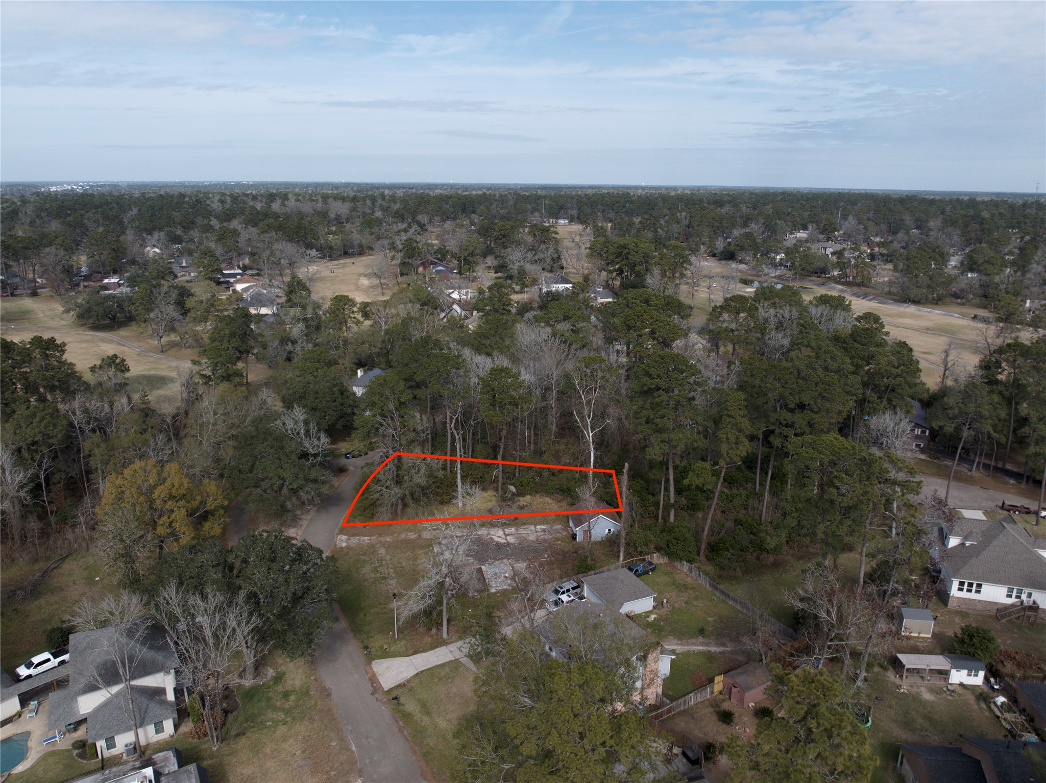 20 Brandon Road Conroe, TX 77302 - Photo 15 of 17 a view of a city