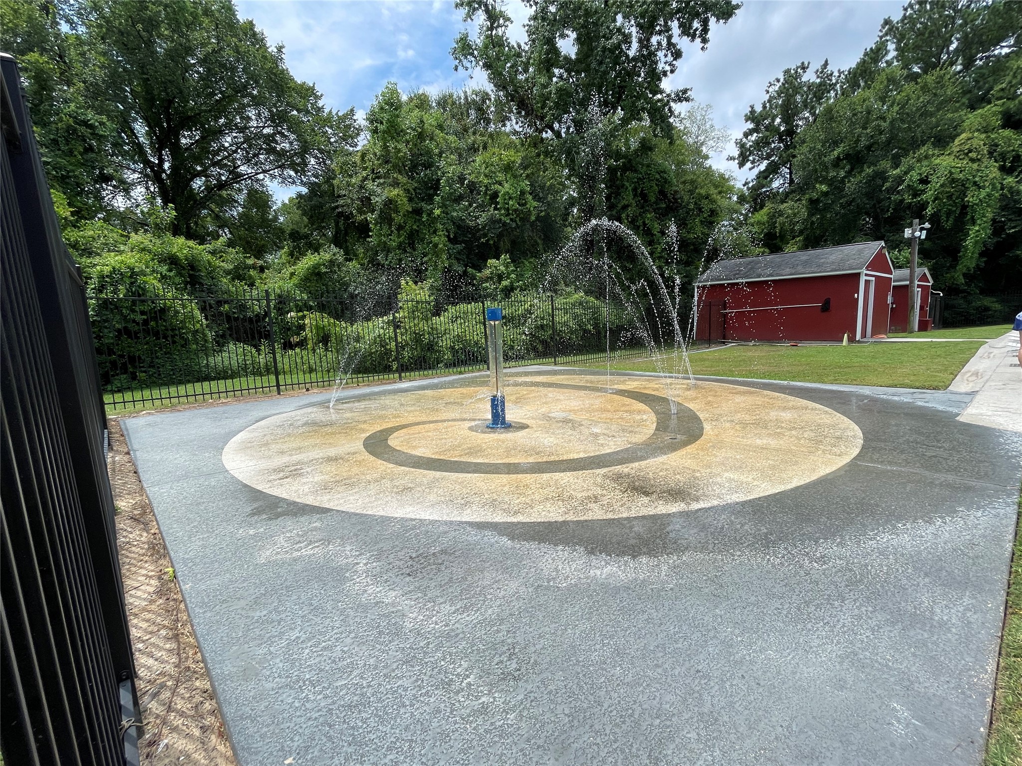 20 Brandon Road Conroe, TX 77302 - Photo 7 of 17 a view of a swimming pool with a patio