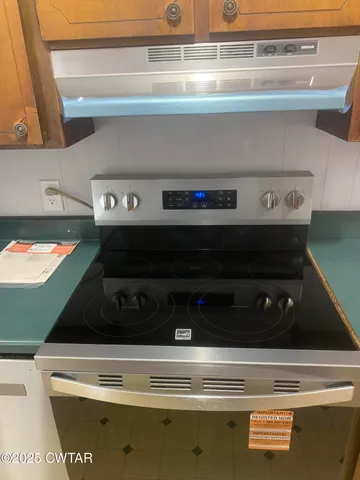 a close view of stove top oven