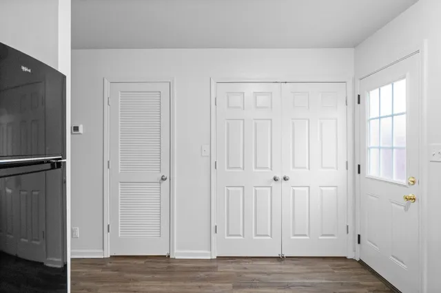 a view of empty room