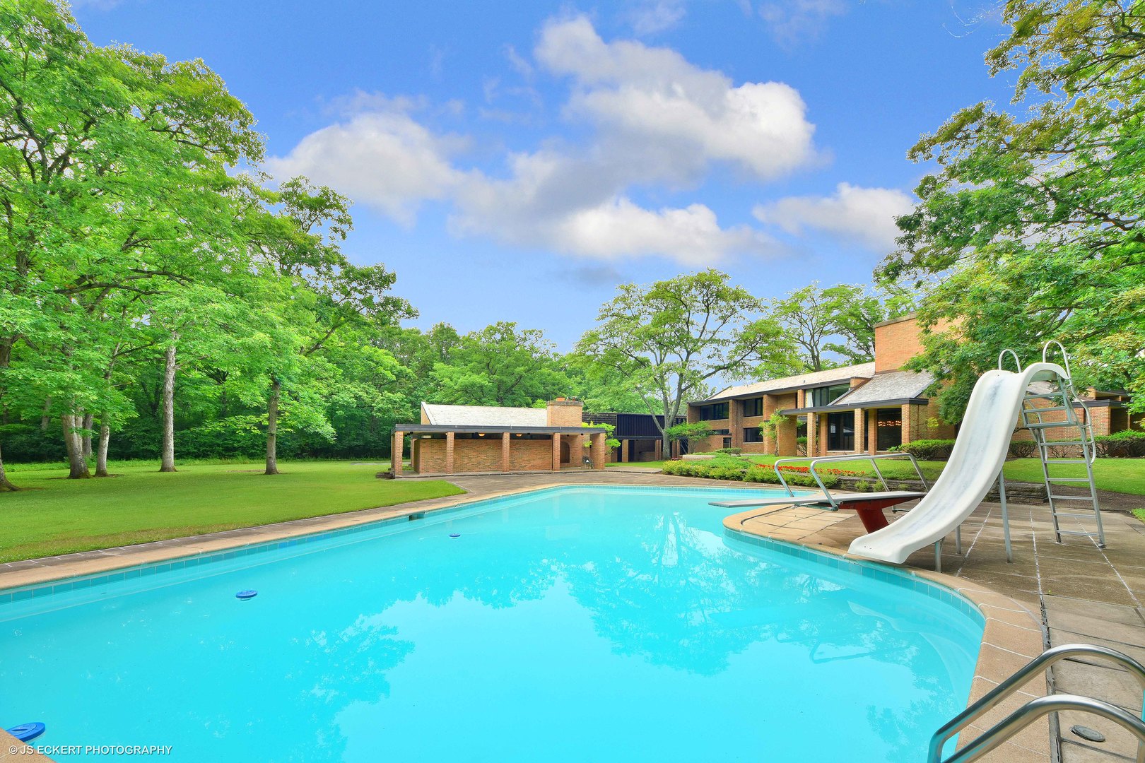 2345 Old Mill Road Lake Forest, IL 60045 - Photo 55 of 73 a view of a house with a big yard