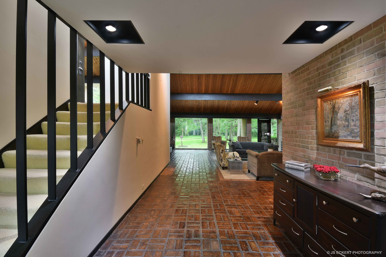 2345 Old Mill Road Lake Forest, IL 60045 - Photo 9 of 73 a living room with furniture and a large window