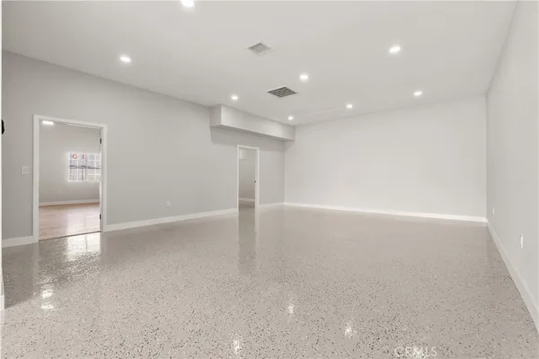 a view of empty room