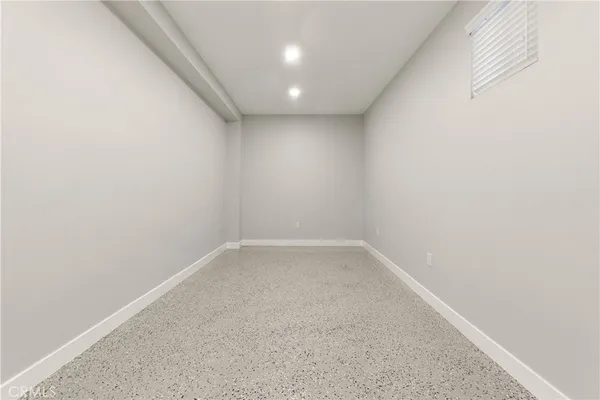 a view of empty room