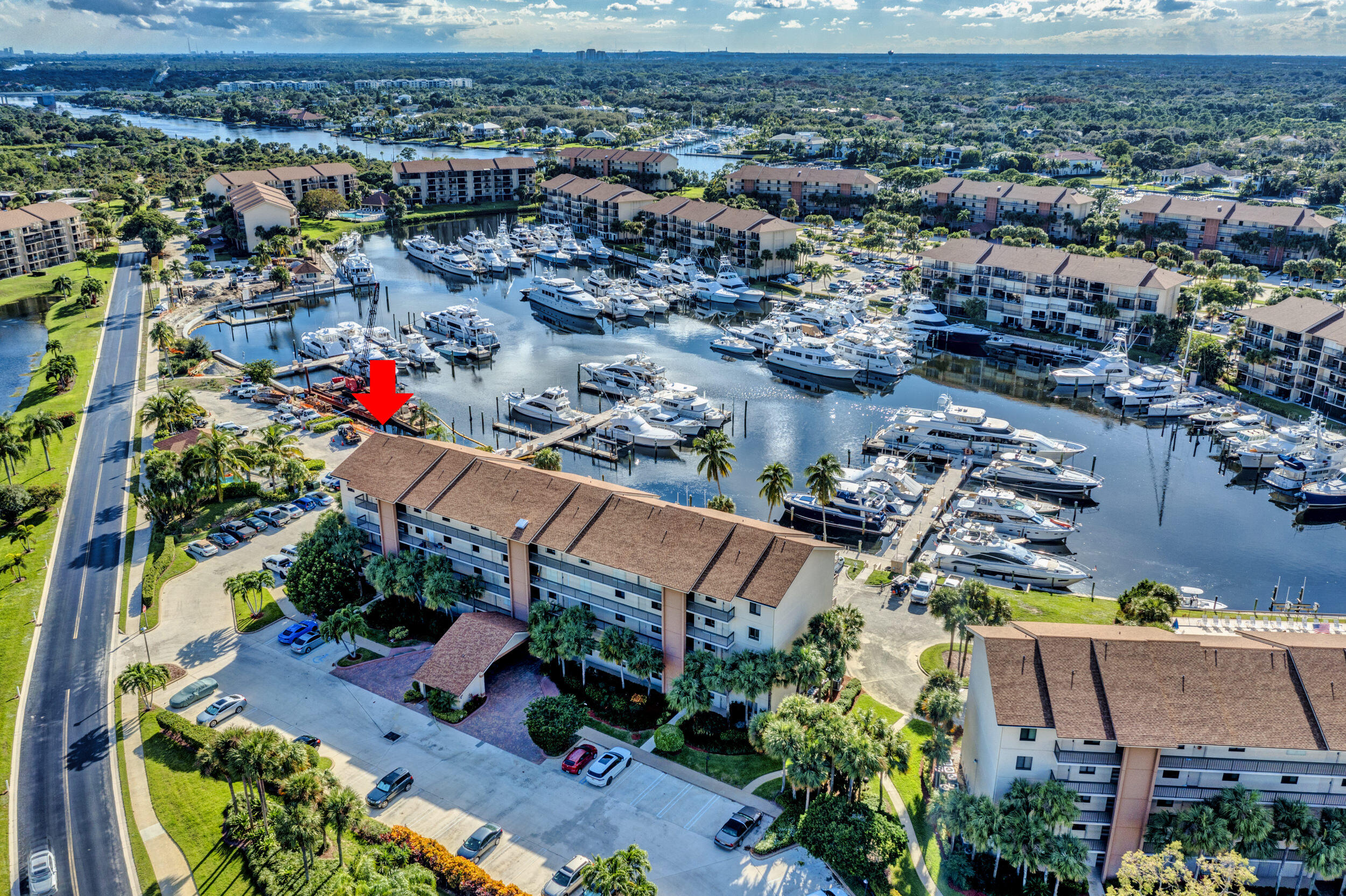 1401 Tidal Pointe Boulevard, Unit 201 Jupiter, FL 33477 - Photo 32 of 45 1401 Tidal Pointe Blvd #201 Aerial 2