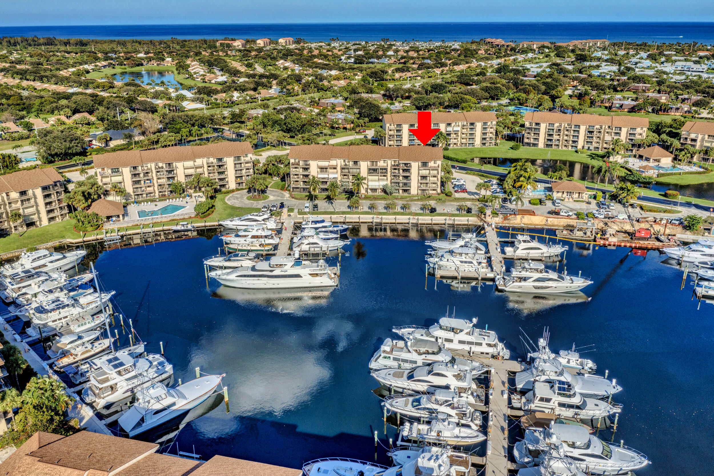 1401 Tidal Pointe Boulevard, Unit 201 Jupiter, FL 33477 - Photo 34 of 45 1401 Tidal Pointe Blvd #201 Aerial 2