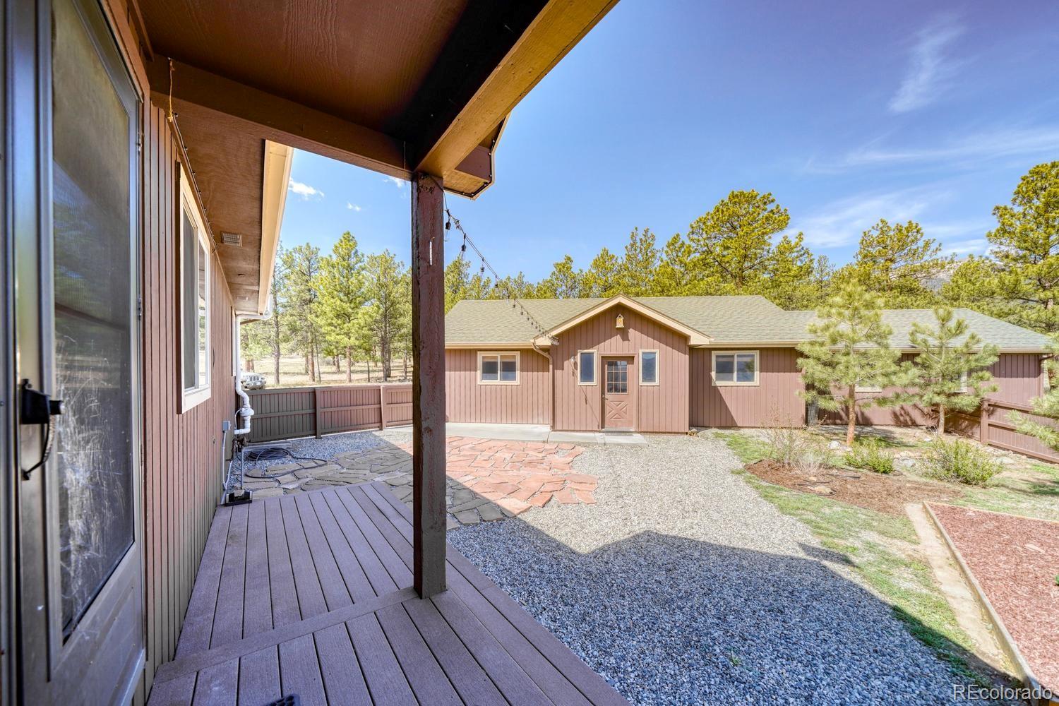 31015 West Ridge Road Buena Vista, CO 81211 - Photo 29 of 48 a view of a house with a patio