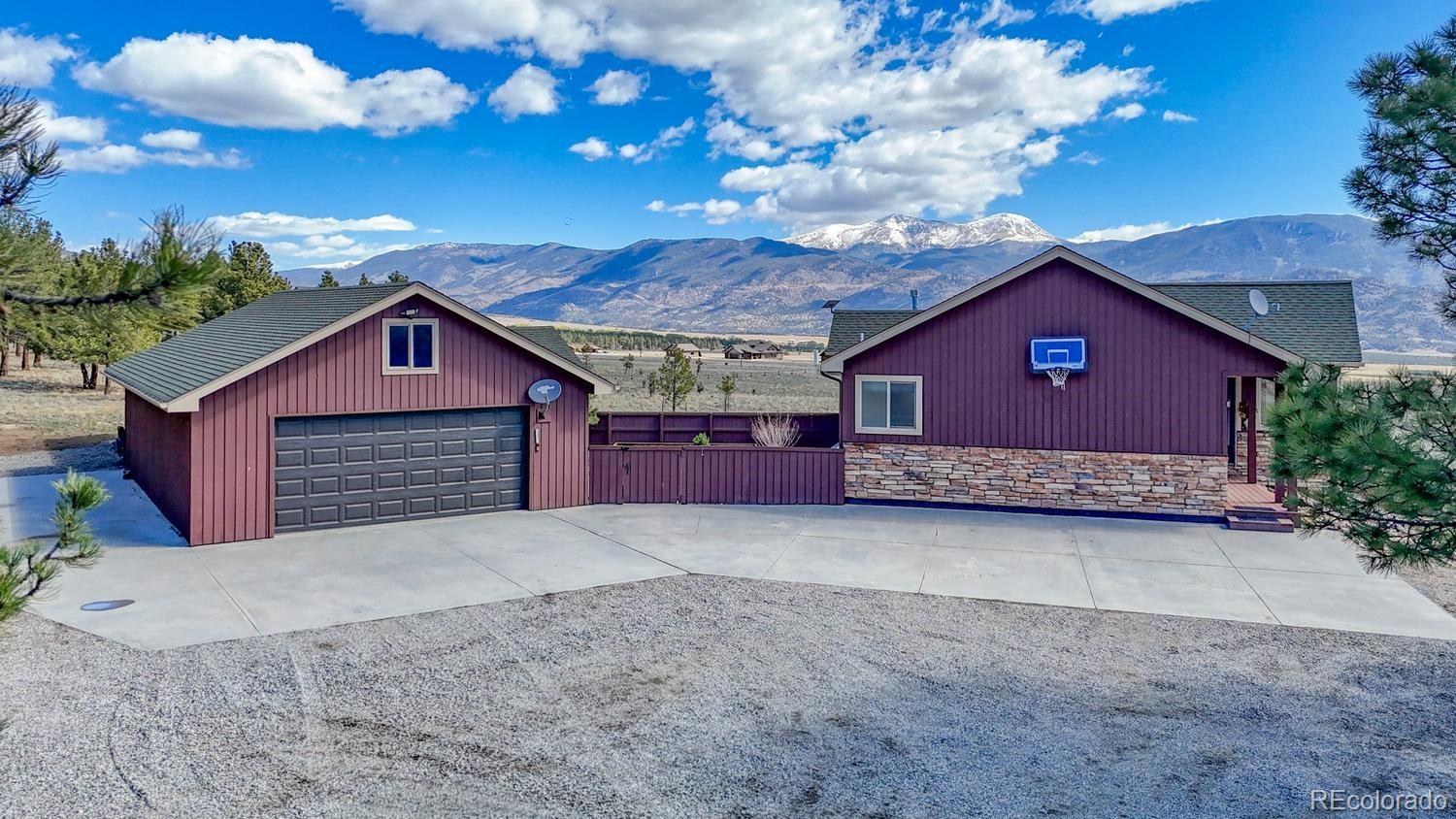 31015 West Ridge Road Buena Vista, CO 81211 - Photo 35 of 48 a view of a house with a yard