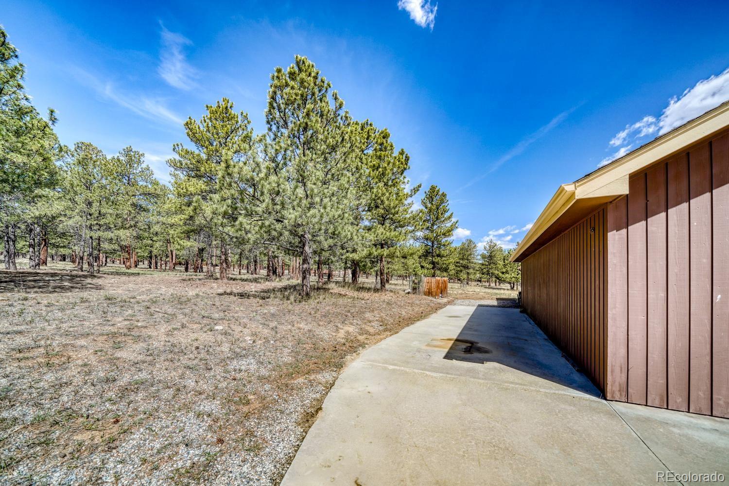 31015 West Ridge Road Buena Vista, CO 81211 - Photo 39 of 48 a view of a backyard of the house