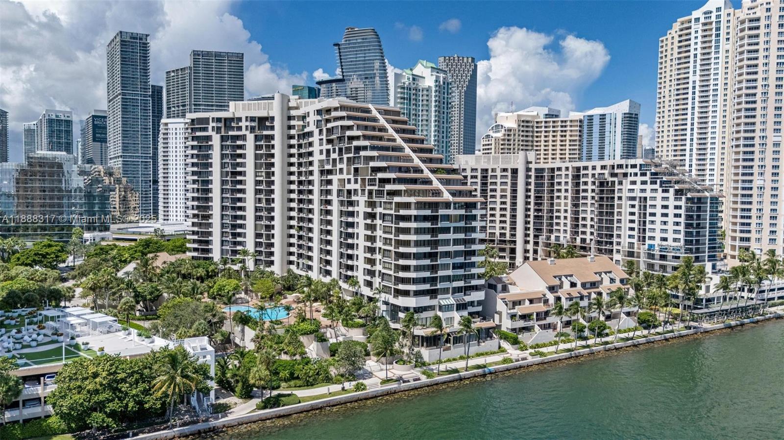 520 Brickell Key Drive, Unit A710 Miami, FL 33131 - Photo 33 of 43 a view of a city with tall buildings