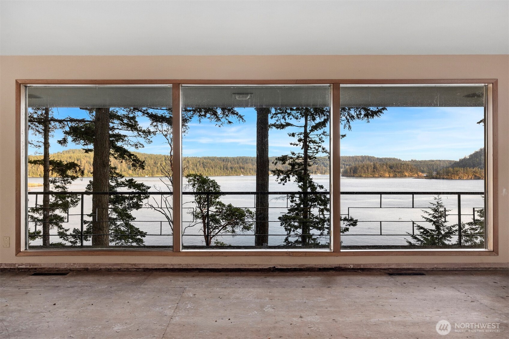 5318 Quiet Cove Road Anacortes, WA 98221 - Photo 21 of 32 a view of a glass door