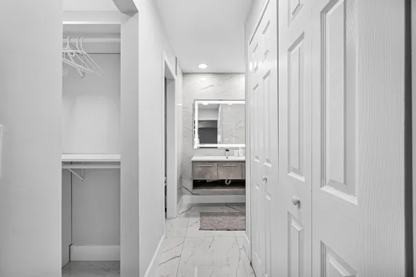 an aerial view of a houses